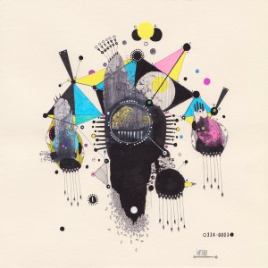 drawings on paper 20x20cm 2013