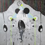 mixed media on canvas&nbsp;70x70cm