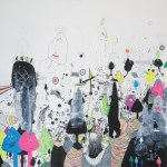 drawing on paper 40x40cm