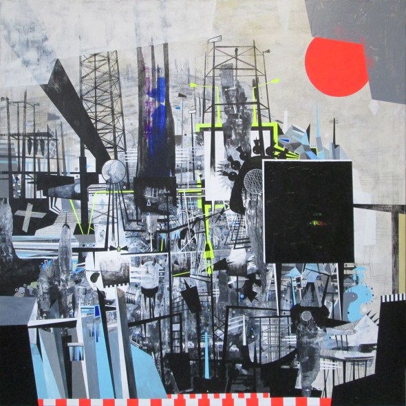 acrylic on canvas 125x125cm