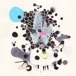 mixed media on paper&nbsp;40x40cm