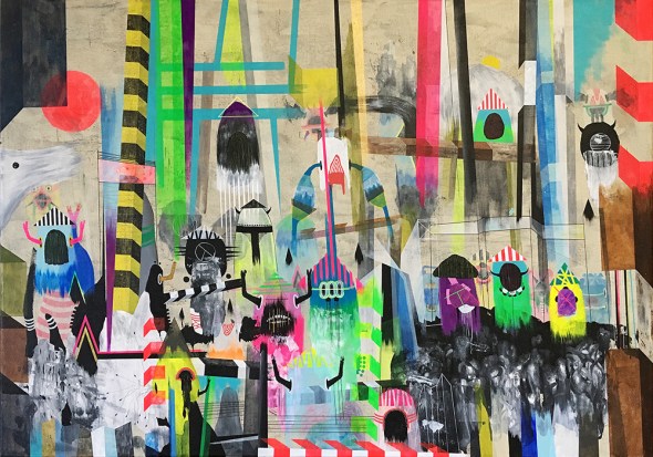 acrylic on canvas 70x100